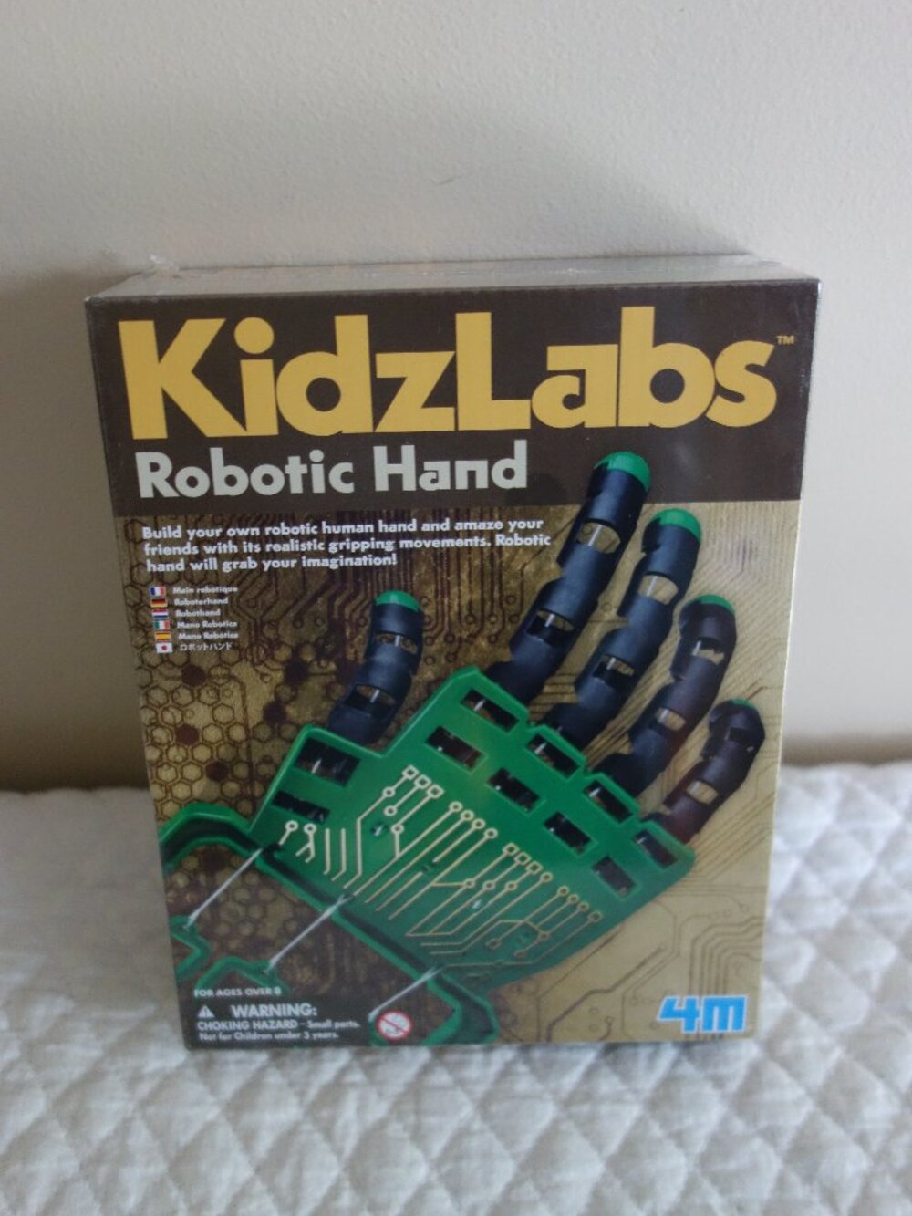 NIB New KIDZLABS Robotic Hand – Build Your Own Hand